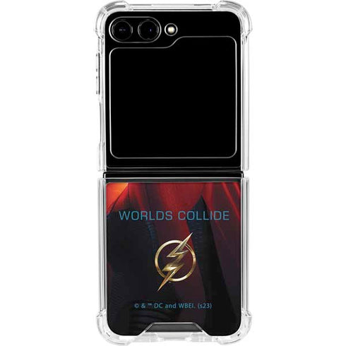 DC Comics The Flash Movie: SuperGirl Poster Galaxy Z Flip6 Clear Case